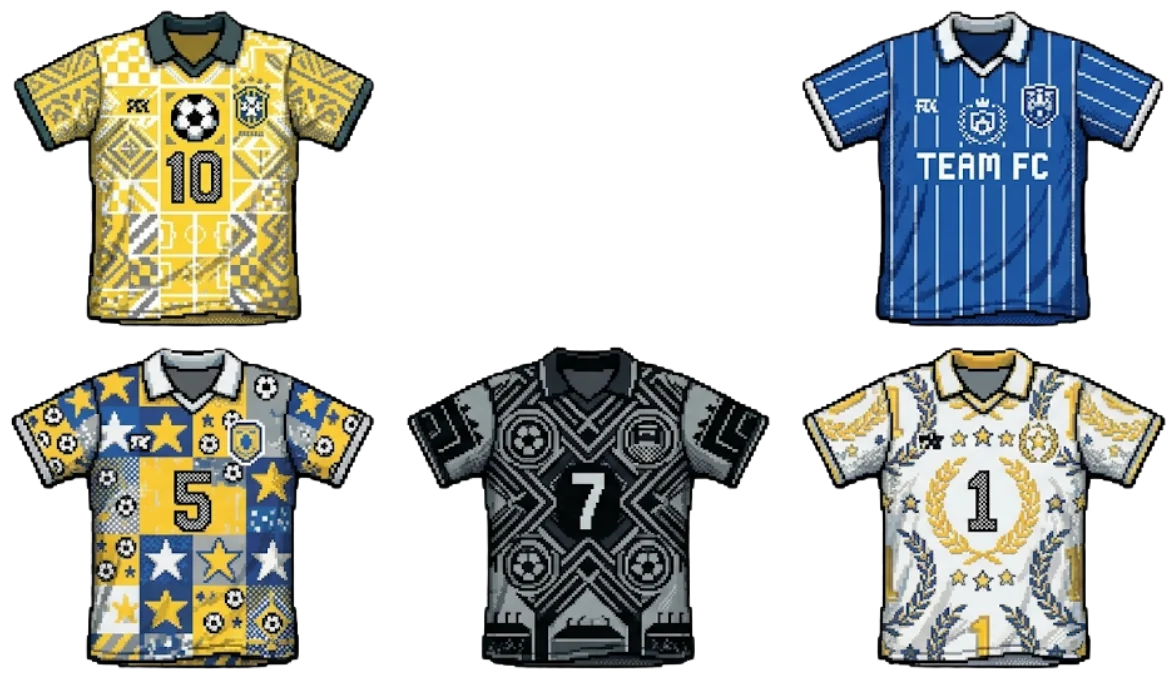 Custom football jerseys