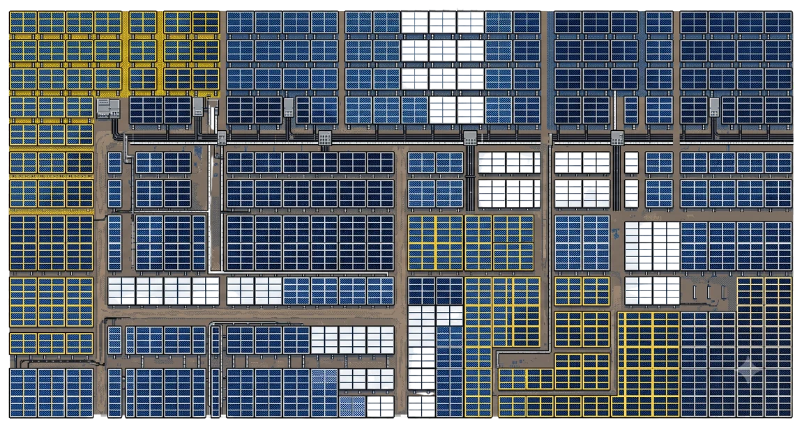 Solar panel array